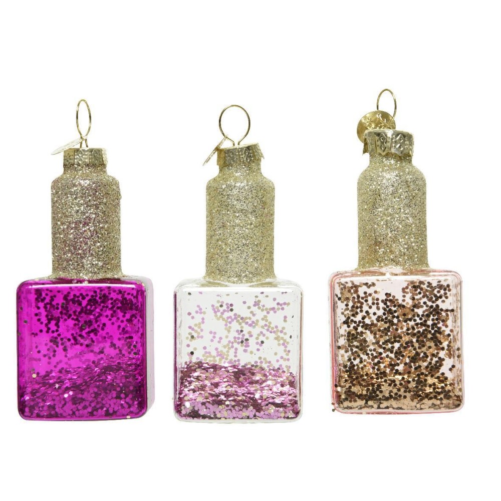 PENDENTE SMALTO GLITTER ORO-RO